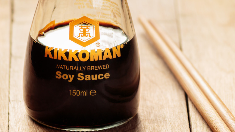 Kikkoman soy sauce 