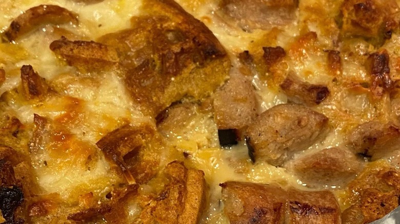 Waffle casserole