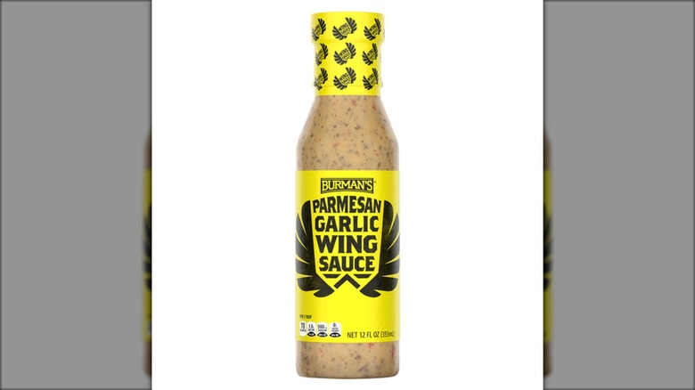 Burman's Parmesan Garlic Wing Sauce from Aldi.