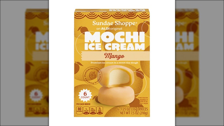 Sundae Shoppe Mango Mochi Ice Cream from Aldi.