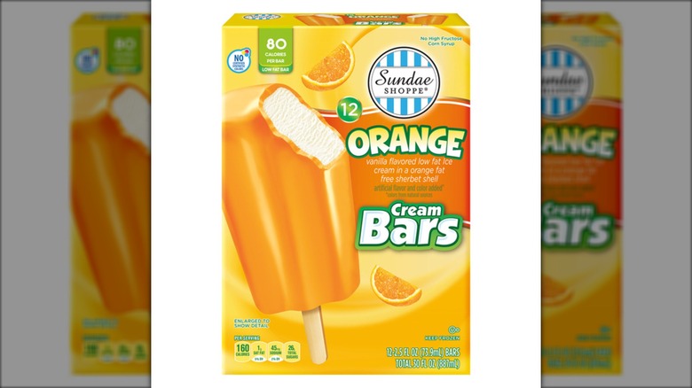 Sundae Shoppe Orange Cream Bars from Aldi.