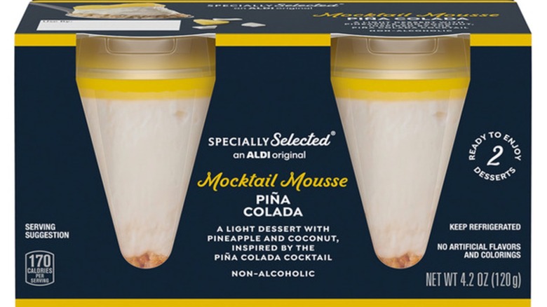 Specially Selected Pina Colada Mocktail mousse from Aldi.