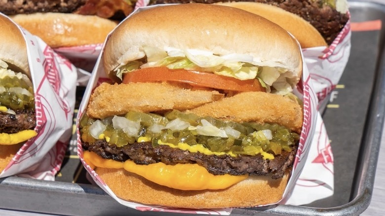 a burger from Fatburger