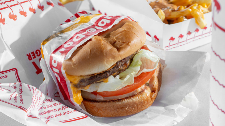 In-N-Out Burger double-double