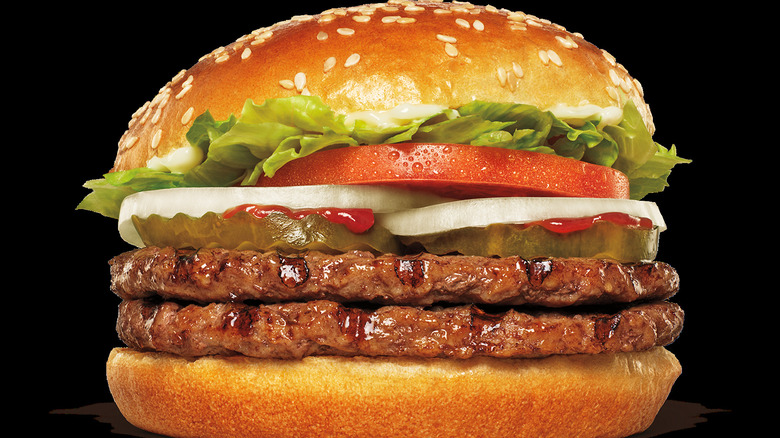 Double Whopper Jr. from Burger King.