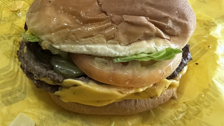 Double Whataburger Junior from Whataburger.