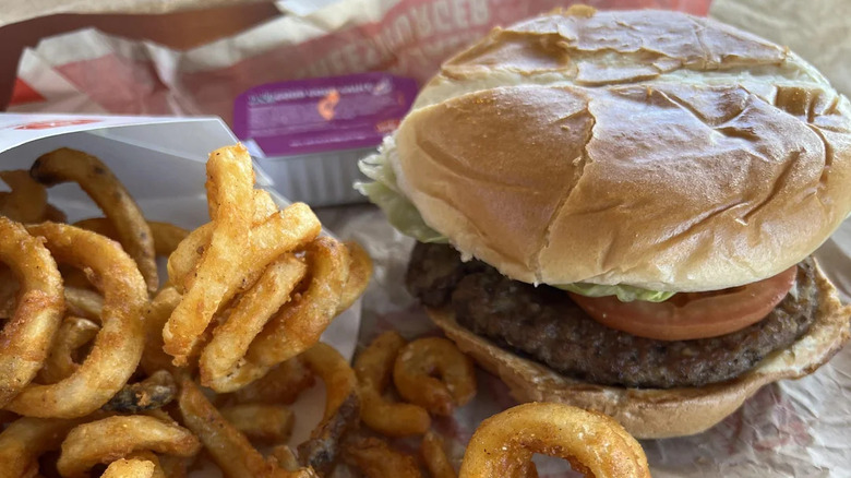 Jumbo Jack Cheeseburger from Jack in the Box.