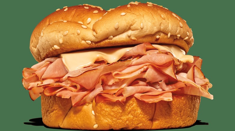 Ham & Swiss Melt from Arby's.