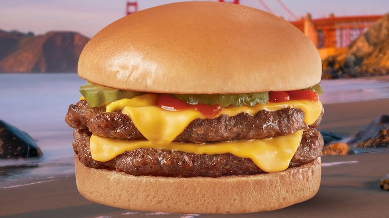 Original Cheeseburger Signature Stackburger from Dairy Queen.