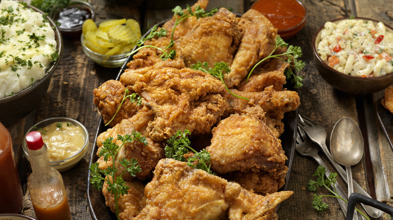 crispy fried chicken