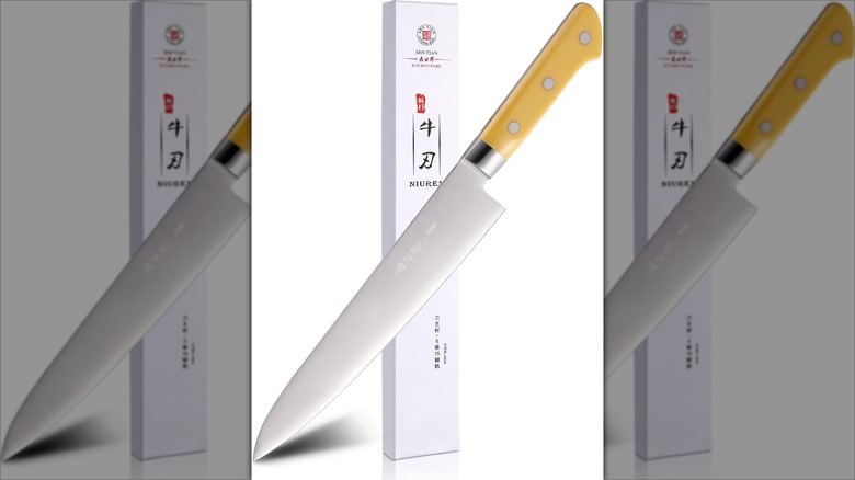 Japanese Chef Knife 9.5 inches High Carbon Stainless Steel Blade.