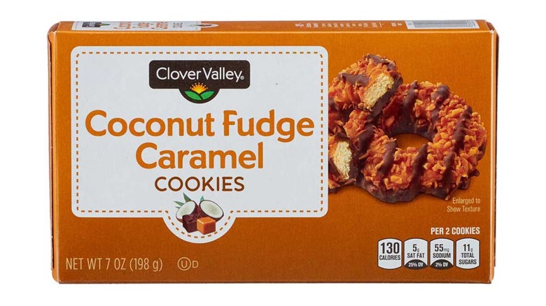 Clover Valley Coconut Fudge and Caramel Cookies