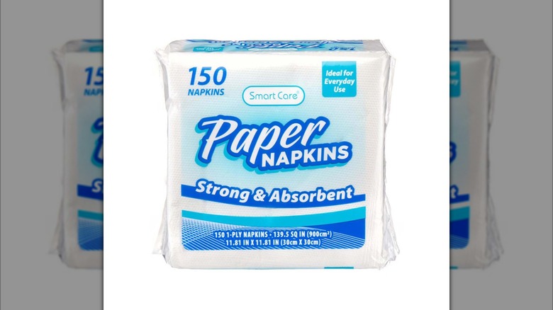 Smart Care white paper napkins