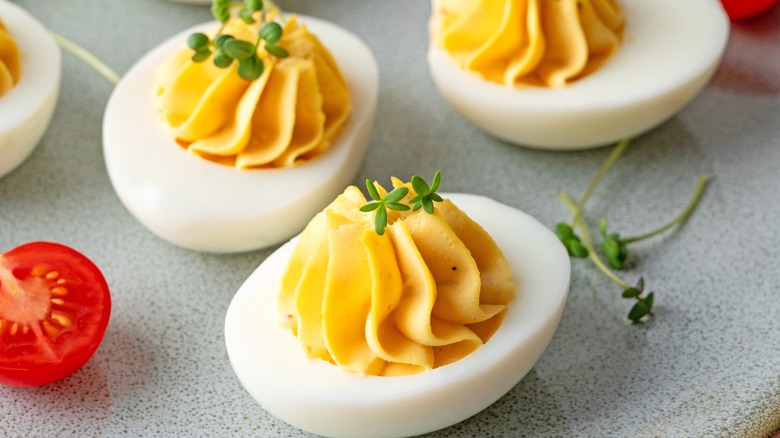 deviled eggs