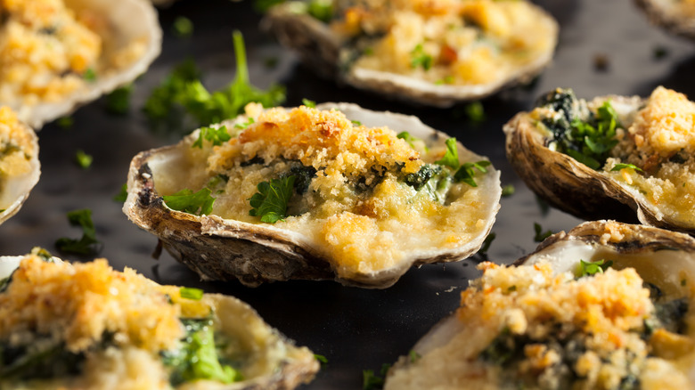 oysters rockefeller
