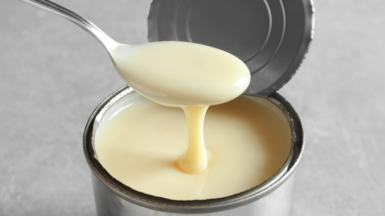 can of sweetened condensed milk