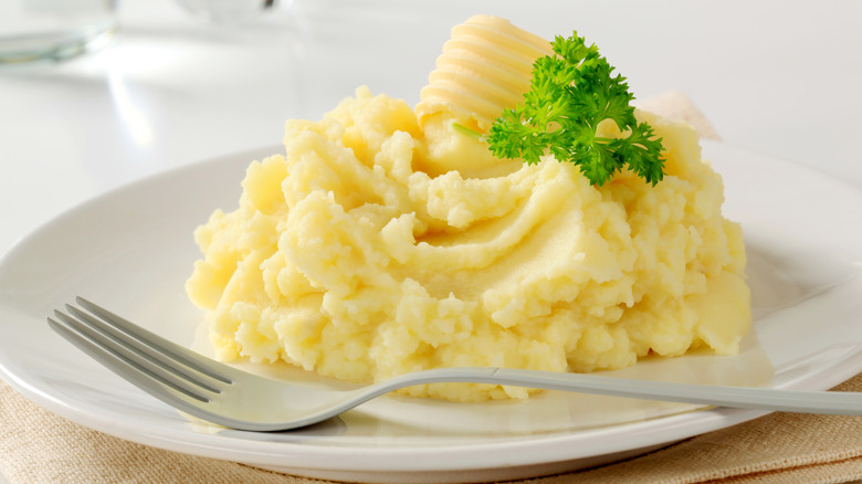 mashed potatoes