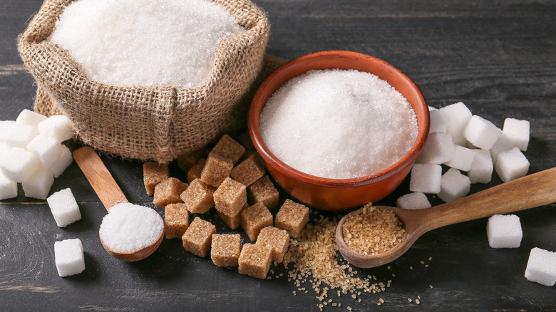 varieties of sugar