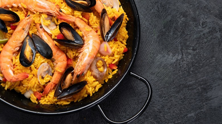 seafood paella
