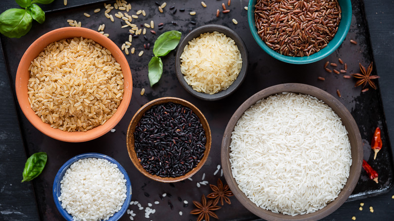 types of rice