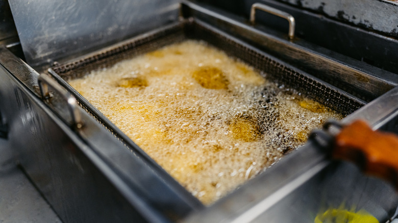 deep fryer oil