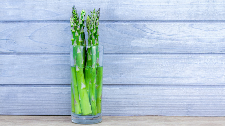 storing asparagus