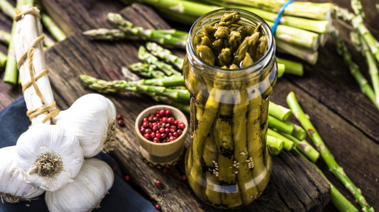 marinated asparagus