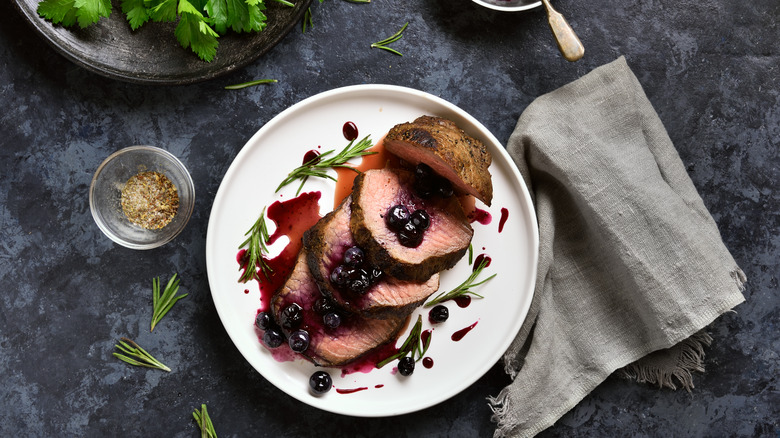 blueberry beef