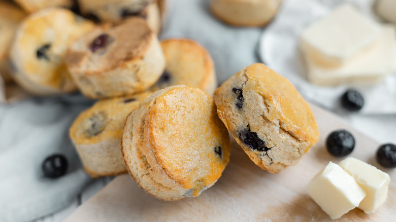 blueberry scones