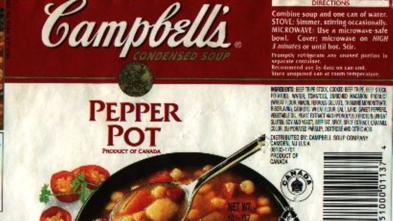 Campbell's Pepper Pot Soup