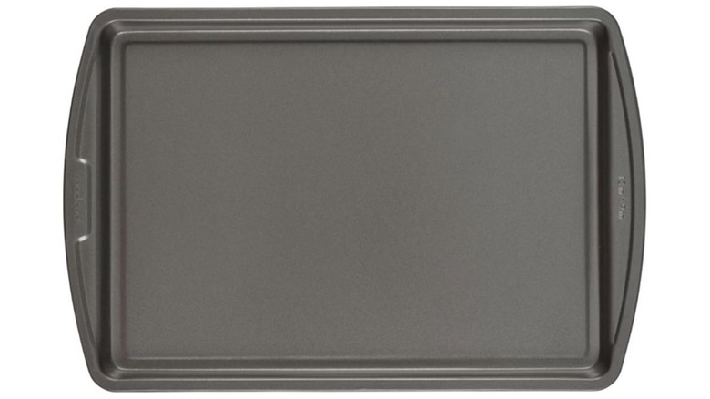 Nonstick baking sheet from Dollar General.