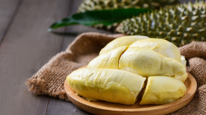 a durian fruit