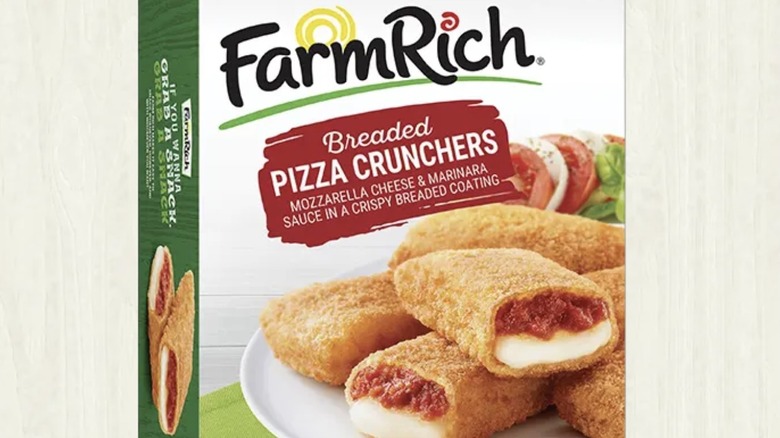Case of Farm Rich pizza crunchers