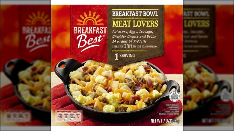 Breakfast Best Meat Lovers Breakfast Bowl from Aldi.