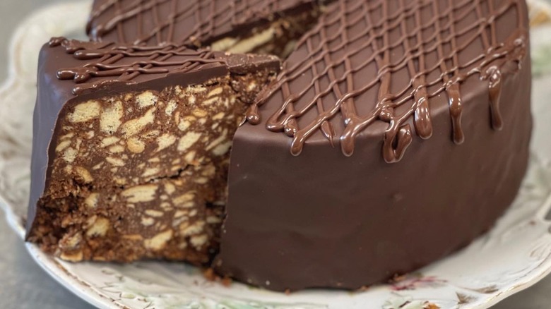 Chocolate biscuit cake