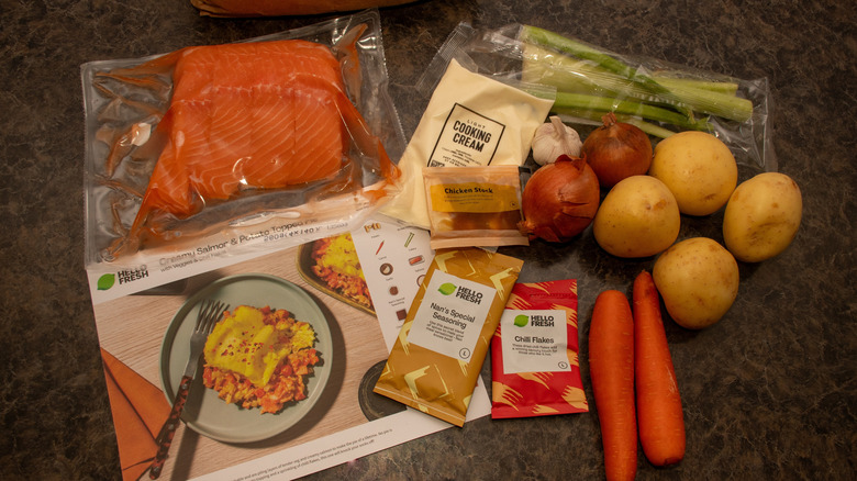 Hello Fresh meal kit