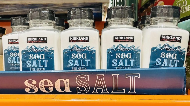 Display of Kirkland Signature Sea Salt