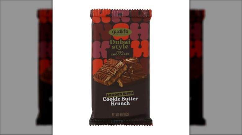 Gudlife By Astor Chocolate Dubai Style Cookie Butter Krunch bar from Five Below
