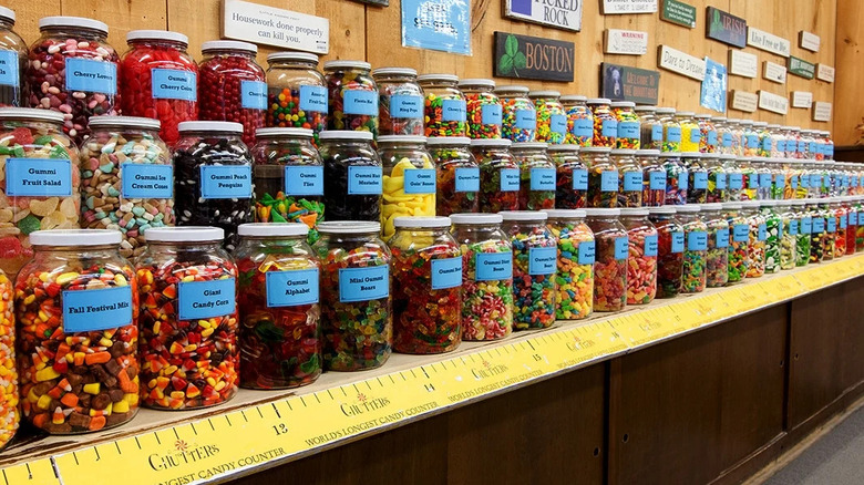 Chutter General Store candy counter