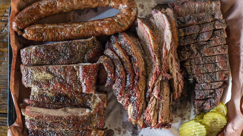 bbq meat platter