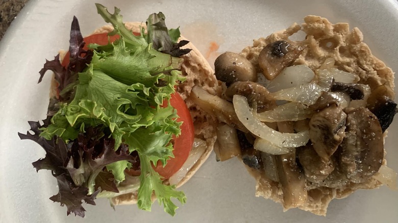 A mushroom slider sits open-faced