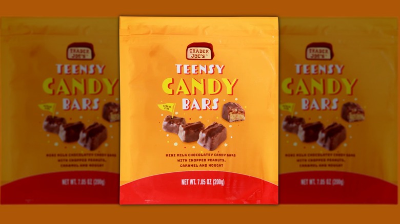 Teensy Candy Bars from Trader Joe's.