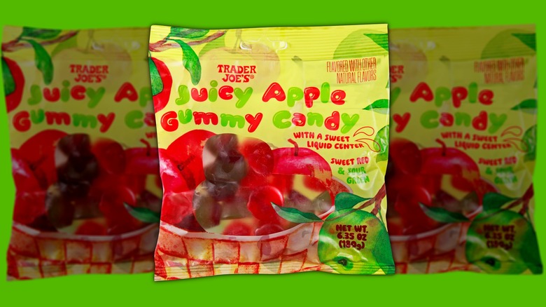 Juicy Apple Gummy Candy from Trader Joe's.