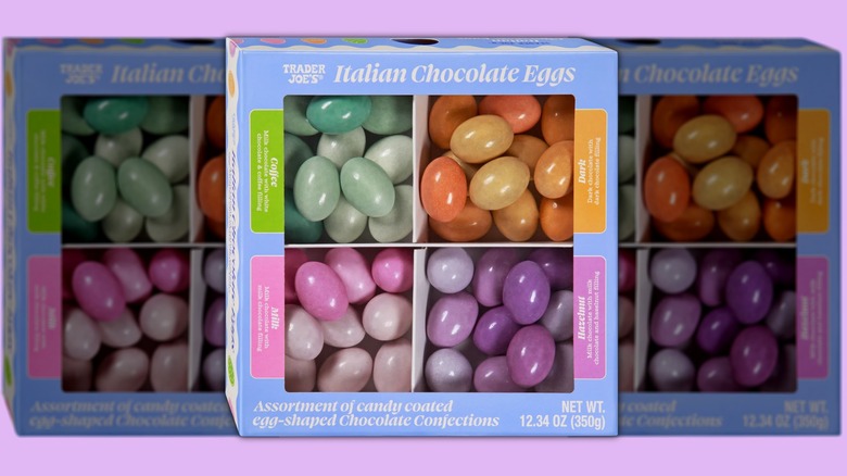 Italian Chocolate Eggs from Trader Joe's.