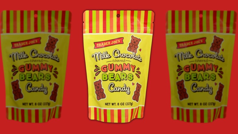 Milk Chocolate Covered Gummy Bears from Trader Joe's.