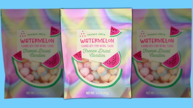 Watermelon Freeze Dried Candies from Trader Joe's.