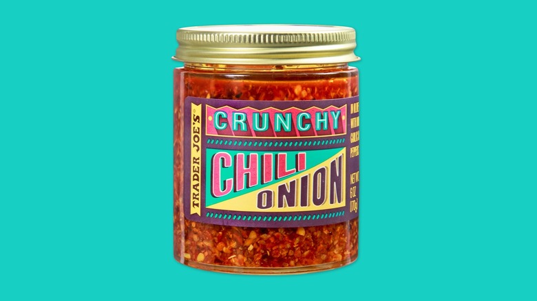 Crunchy Chili Onion from Trader Joe's.