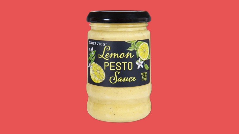 Lemon Pesto Sauce from Trader Joe's.