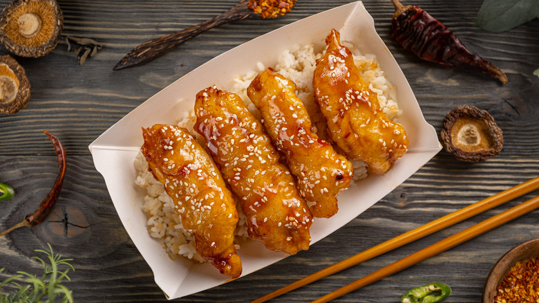 spicy honey chicken tenders