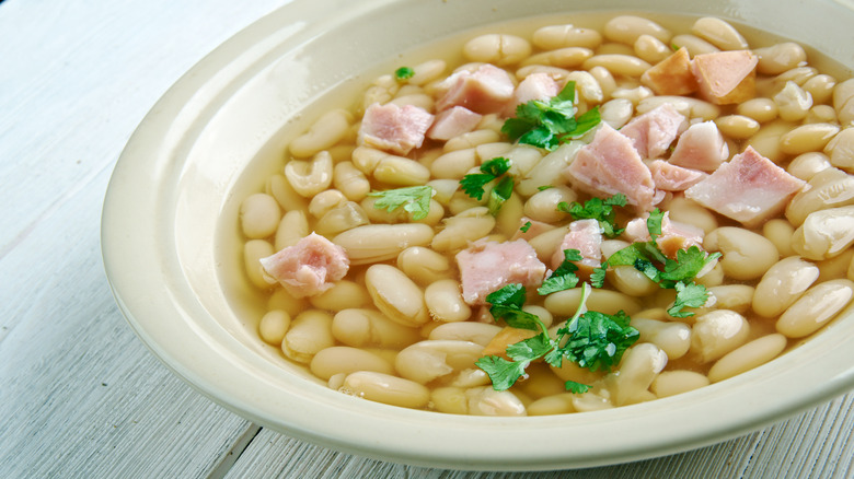 Senate Bean Soup in a bowl